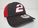 Brad Keselowski #2 Grey/Red New Era Fitted Hat - Different Sizes Available - C02202062X2