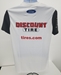 Brad Keslowski Discount Tire White Pit Crew Shirt - CX2-CX2191290-SM