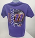 Denny Hamlin FedEx Express Purple Burnout Shirt - C11-C11191185