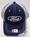 Ford Blue & Gray 100% Cotton Adult Hat - FORD-G1899