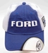 Ford / Built Ford Tough Blue & White Trucker Adult Hat  - FORD-93419