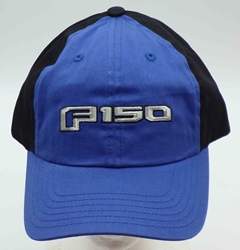 Ford F150 Blue & Black 100% Cotton Adult Hat Hat, Licensed