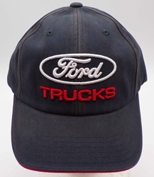 Ford Trucks Black & Red 100% Cotton Adult Hat Hat, Licensed