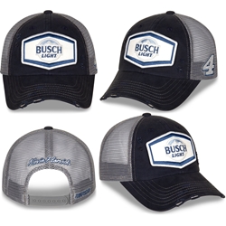 Kevin Harvick Busch Light Vintage Trucker Hat - Adult OSFM Kevin Harvick, 2022, NASCAR Cup Series