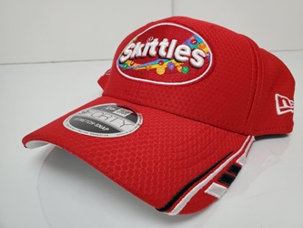 Kyle Busch #18 Skittles New Era Adjustable Hat OSFM Kyle Busch, apparel, hat, 18, skittles, JGR