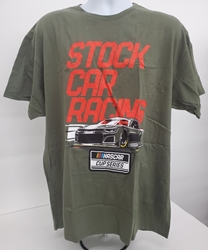 NASCAR Stock Car Racing Green Shirt NASCAR, Stock Car Racing, Green Shirt