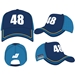 *DNP* Jimmie Johnson 2021 #48 Carvana Indy Car Blue Sponsor Adult Hat - C48-i1830